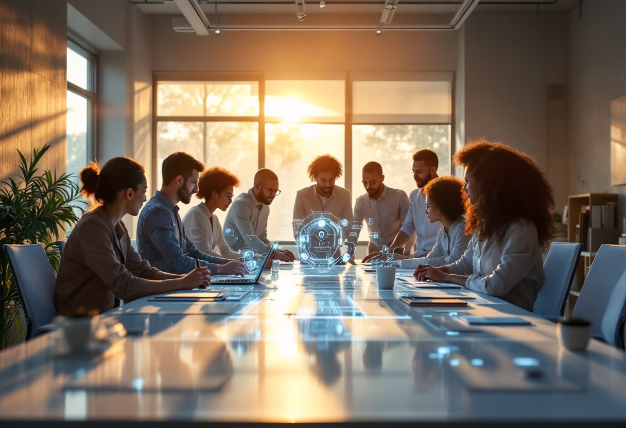 [background image] image of office space (for a pr firm)