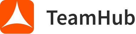 Team Rubicon logo with an orange square containing a gray triangle and the text 'team rubicon'.