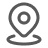 Gray location pin icon