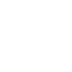 Three upward pointing arrows of different heights on a black square background, symbolizing growth or progress.