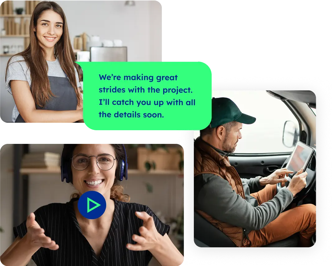 Zespół przy pracy