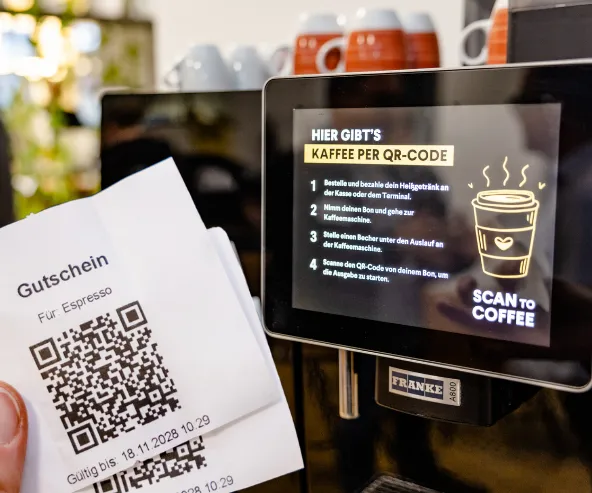 Kaffee-Self-Service mit Scan to Coffee von Netrocks