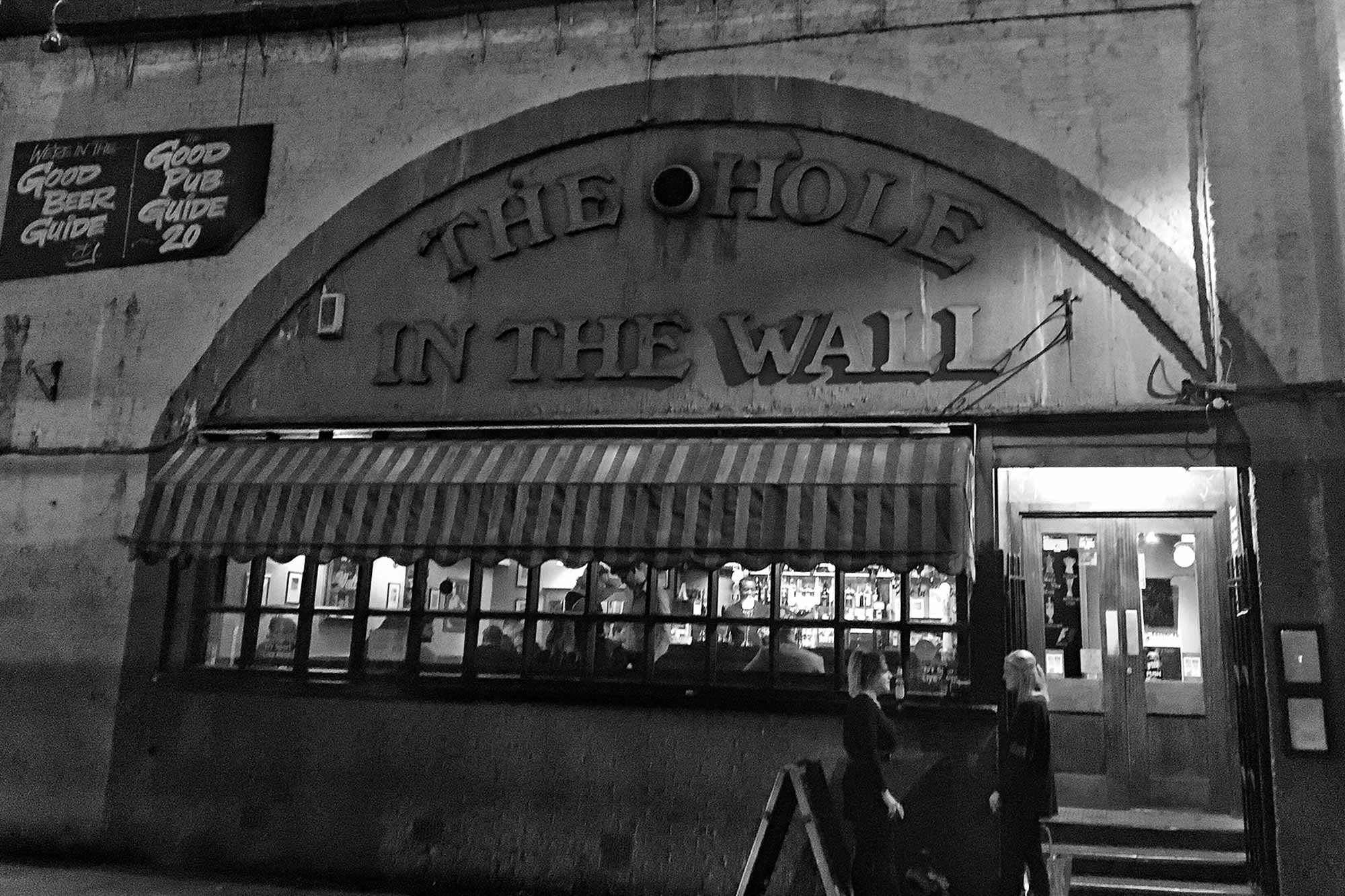 The Hole in the Wall is a welcoming neighbourhood pub serving a carefully curated selection of London Beer Factory beers alongside guest pours and classic favourites. Combining the feel of a traditional local with a modern craft beer offering, it’s a place to drop in for a relaxed pint, meet friends, or discover something new on tap. With a laid-back atmosphere and a focus on quality drinks, The Hole in the Wall brings together great beer and good company in a setting that feels both familiar and distinctly London.