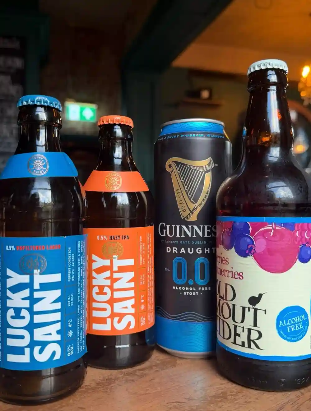 Cold, refreshing and ready to pour 🍺. Take a look at our alcohol-free selection next time you’re in!