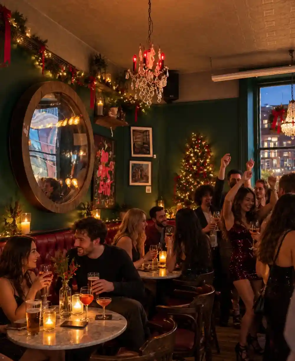 Planning your Christmas party? 🎄 The Cocktail Bar at The Ten Bells is made for festive get-togethers, from end-of-year work parties to nights out with your favourite people. With no room hire fee, drinks packages and a festive buffet menu, you can get straight into the celebrations without the usual hassle!

Make it a Christmas night to remember at The Ten Bells. Enquire now at info@tenbells.com