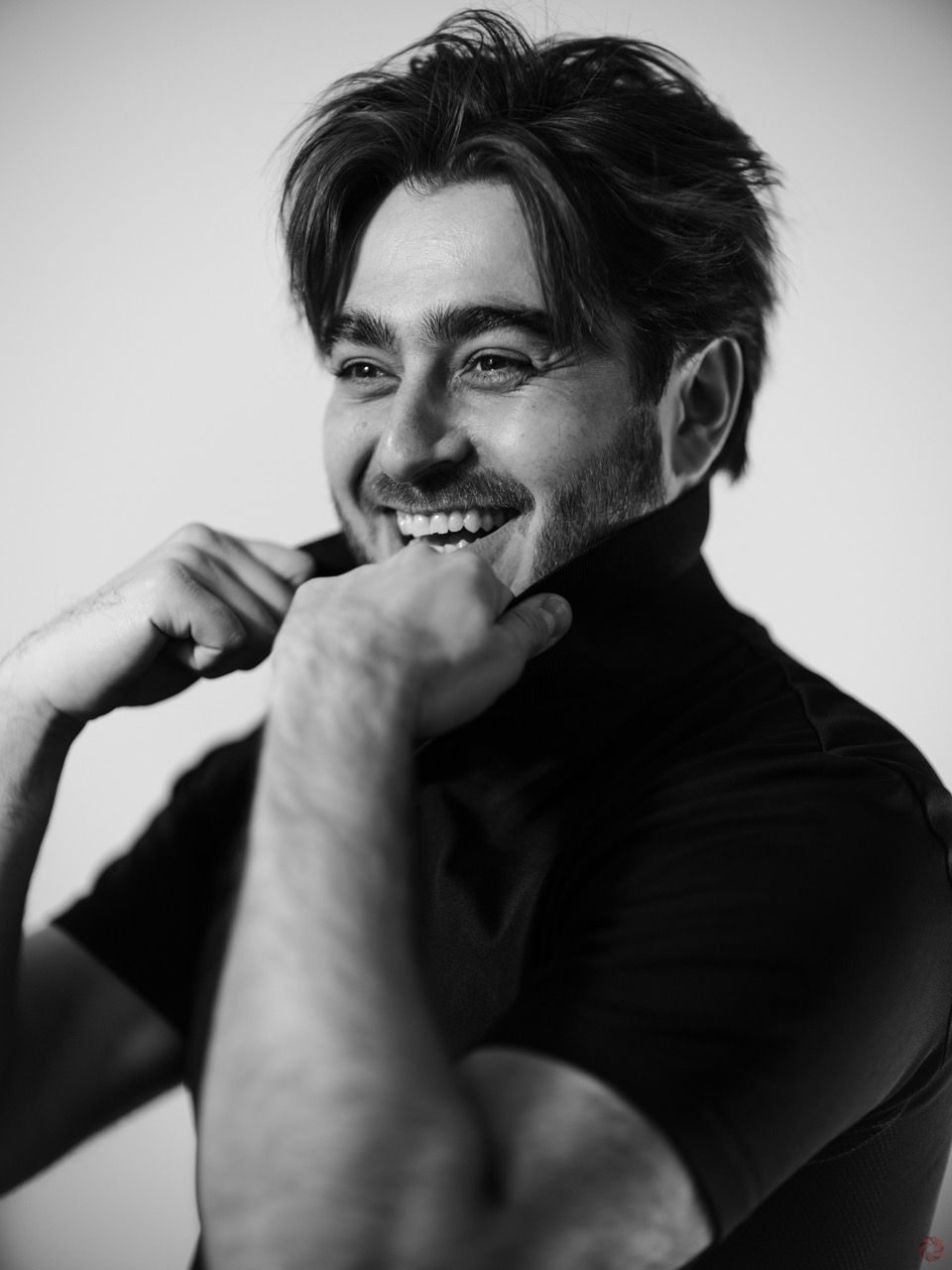 Tomas Kaminski på scen – porträtt