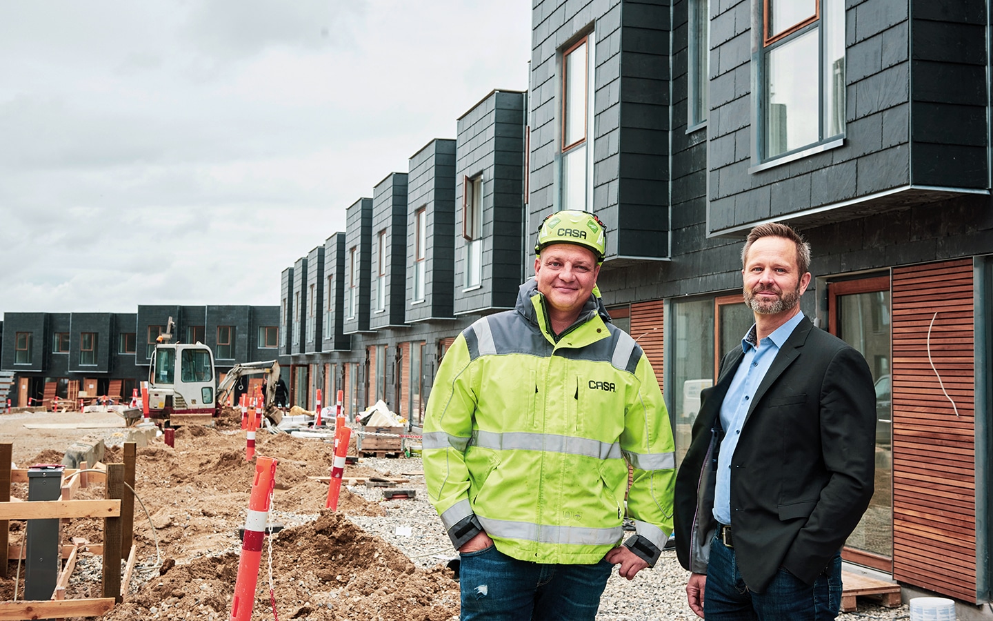 Boliger bygget på det gode samarbejde