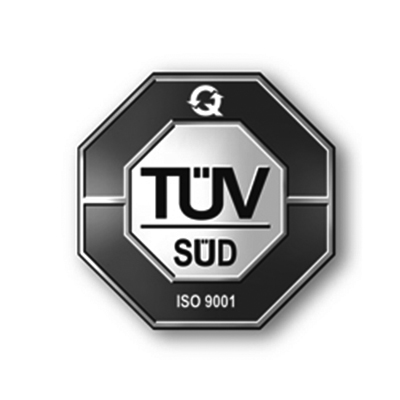 Certifikát TÜV ISO 9001
