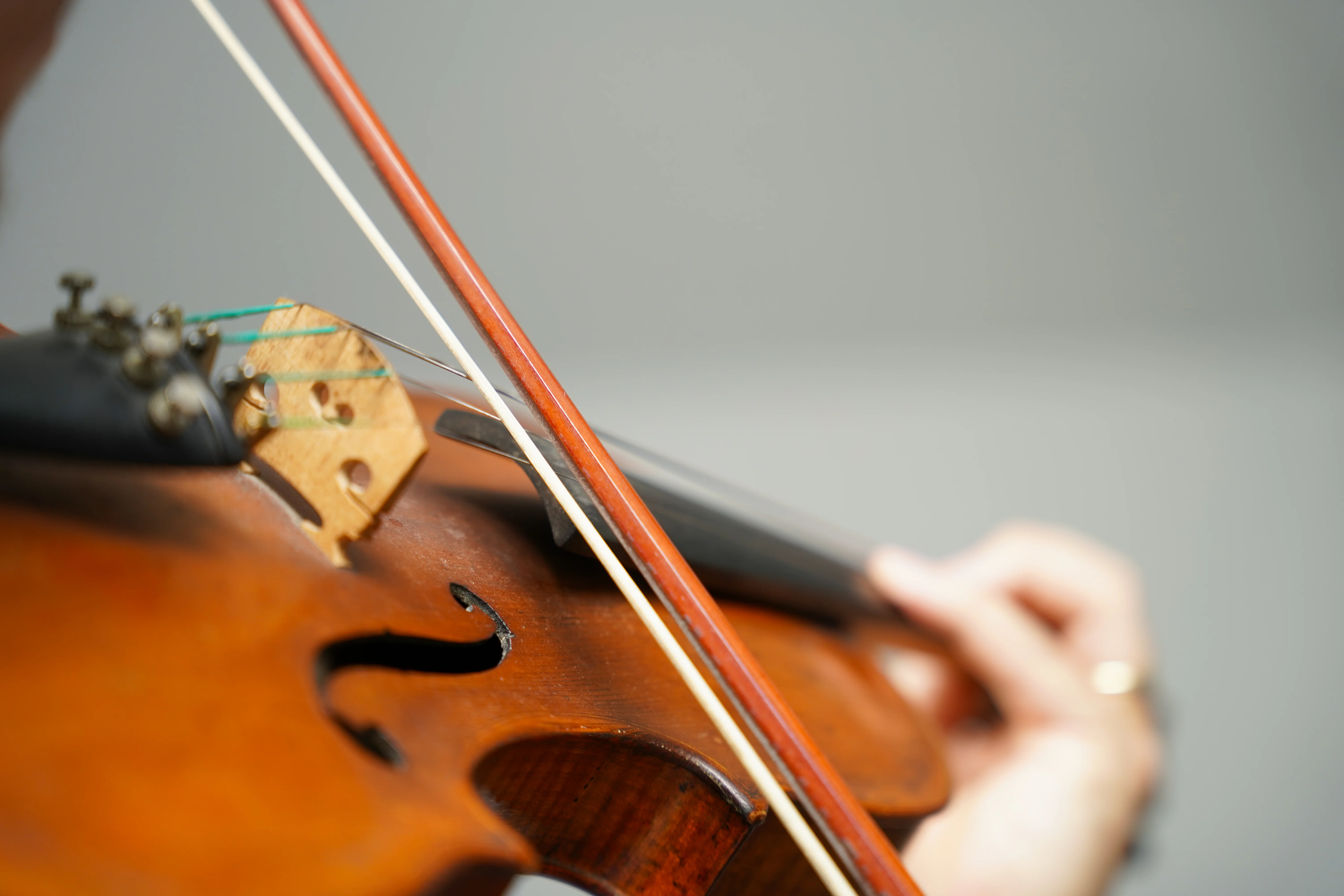 image of musical instruments in church