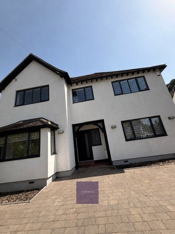 Modern London property exterior serviced by Tidy Hub