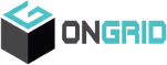 OnGrid company logo with stylized O and G initials in blue and gray.