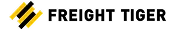 Freight Tiger logo with three diagonal yellow stripes forming a stylized tiger paw.