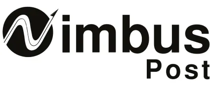 Nimbus Post logo with stylized 'N' symbol inside a circle to the left of the word 'imbus' and partially visible word 'Post'.