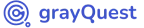 GrayQuest company logo featuring a stylized blue globe with connected nodes and the text 'grayQuest' in blue and gray.