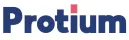 Protium company logo with blue text and an orange dot above the letter 'i'.