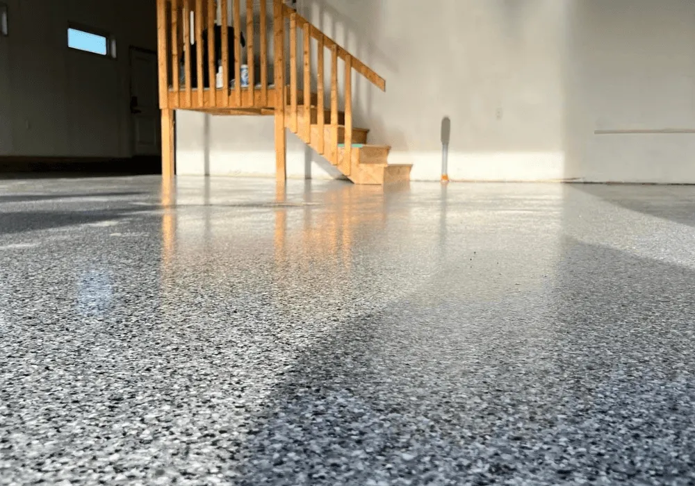 Polyaspartic floor coating