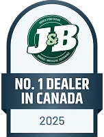 J&B No. 1 Dealer Badge 2025