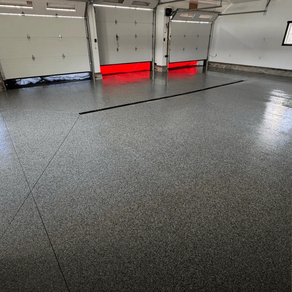 Garage paving