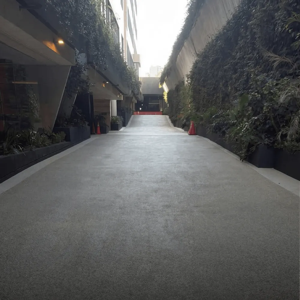 Retail Floor Paving