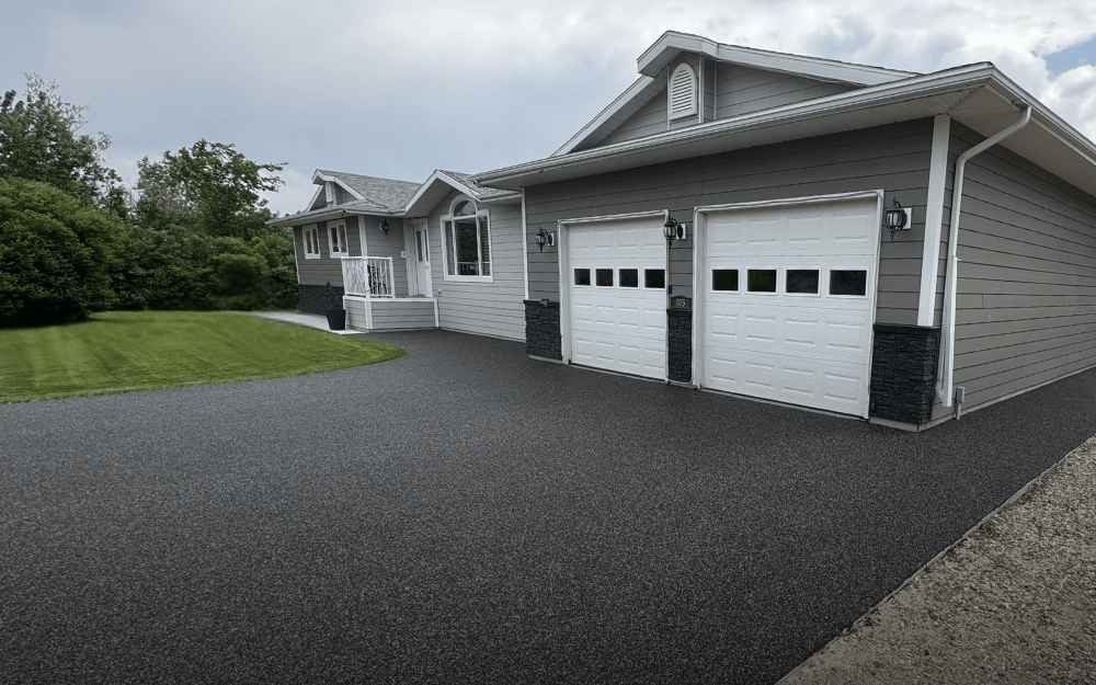 Rubber Stone Surface