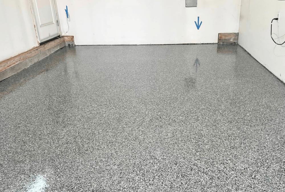 Polyaspartic floor coating
