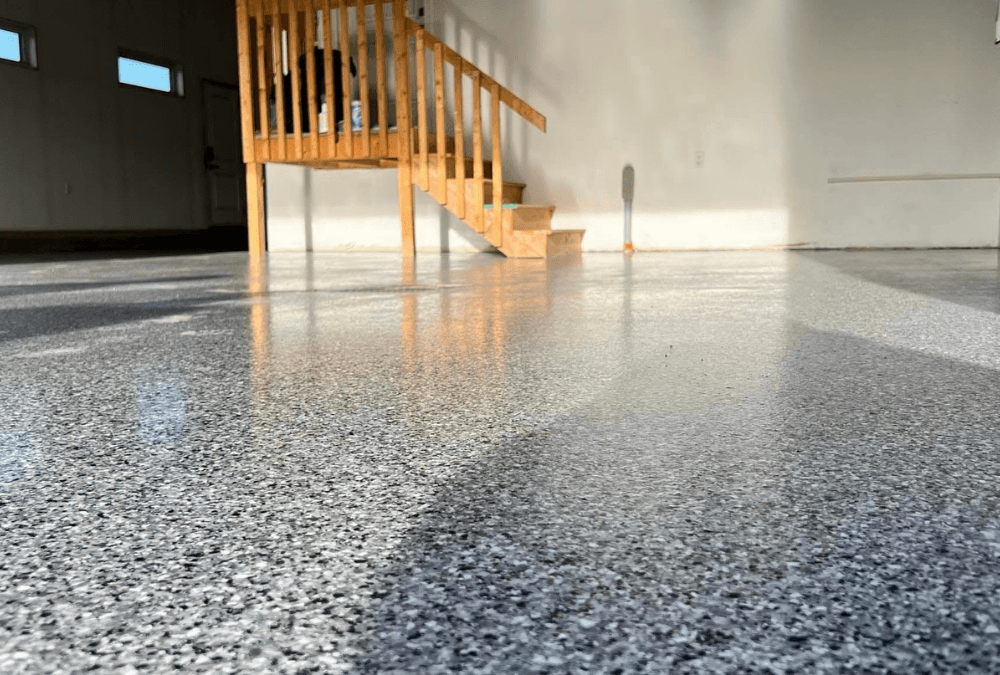 Polyaspartic floor coating