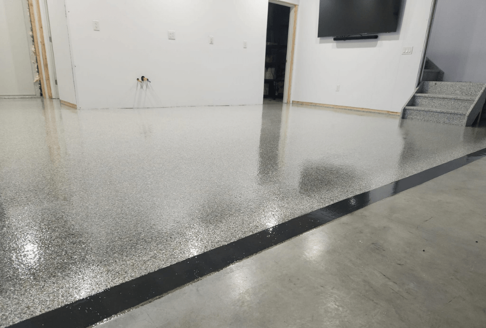 Polyaspartic floor coating