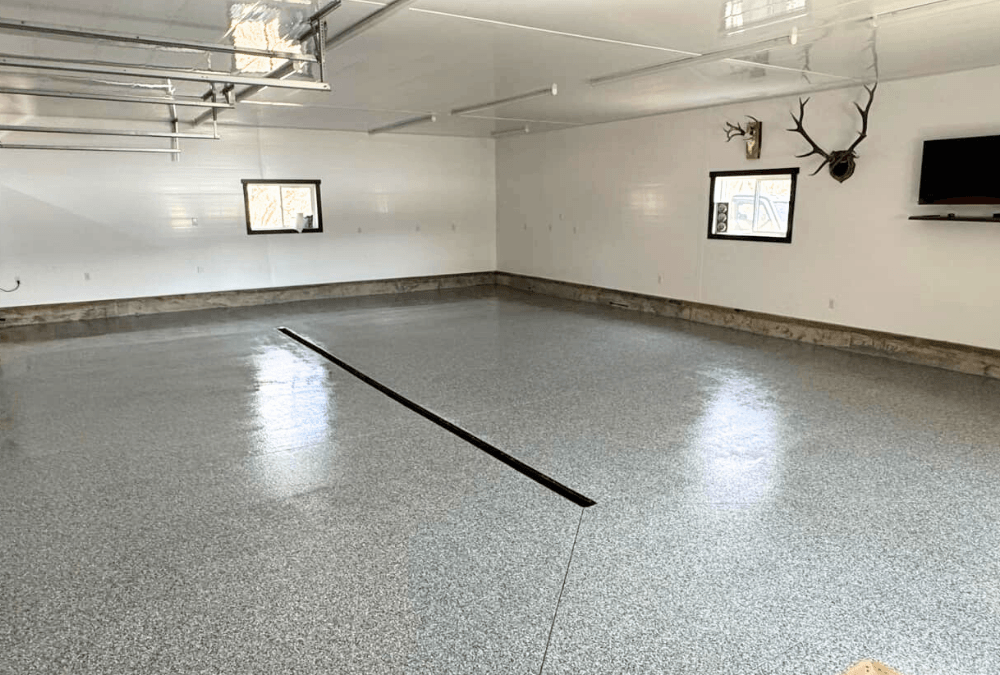 Polyaspartic floor coating