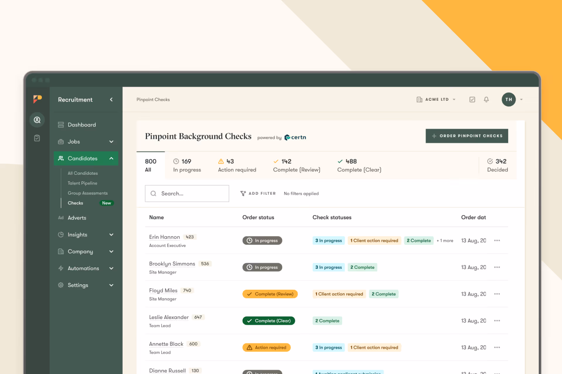 Product Spotlight December 2025 hero image showing an overview of Pinpoint product updates and features