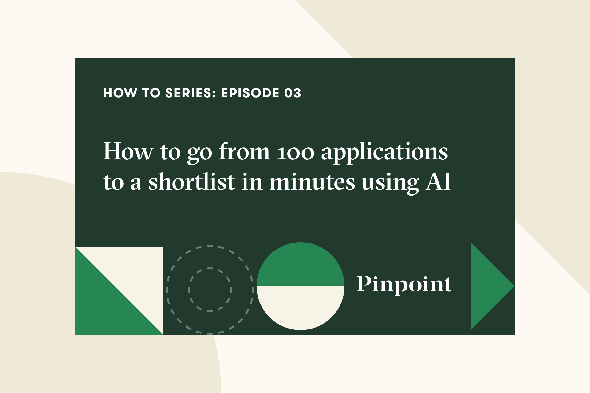 Episode three of Pinpoint's How-To Series, where we discuss what an MCP is, how to set it up and 5 ways to use it in TA today