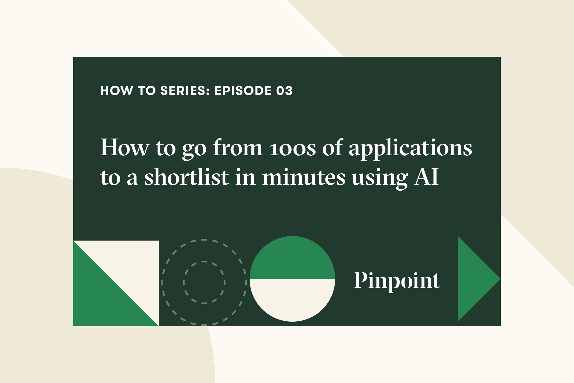 Episode three of Pinpoint's How-To Series, where we discuss what an MCP is, how to set it up and 5 ways to use it in TA today
