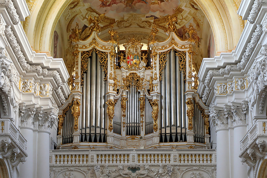 Die Brucknerorgel im Stift St. Florian. Foto: C.Stadler/Bwag - Own work, CC BY-SA 4.0
