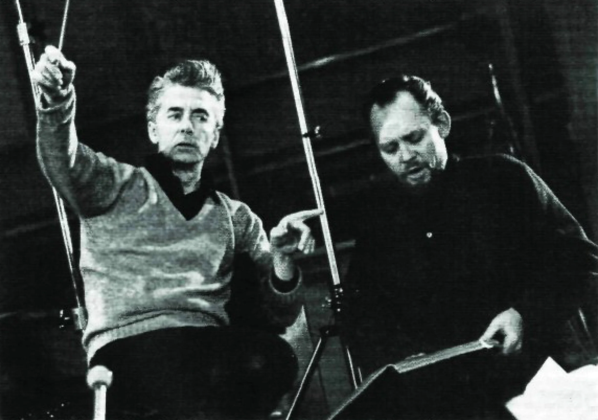 Bei den Walküre-Aufnahmen im Dezember 1966 in Berlin