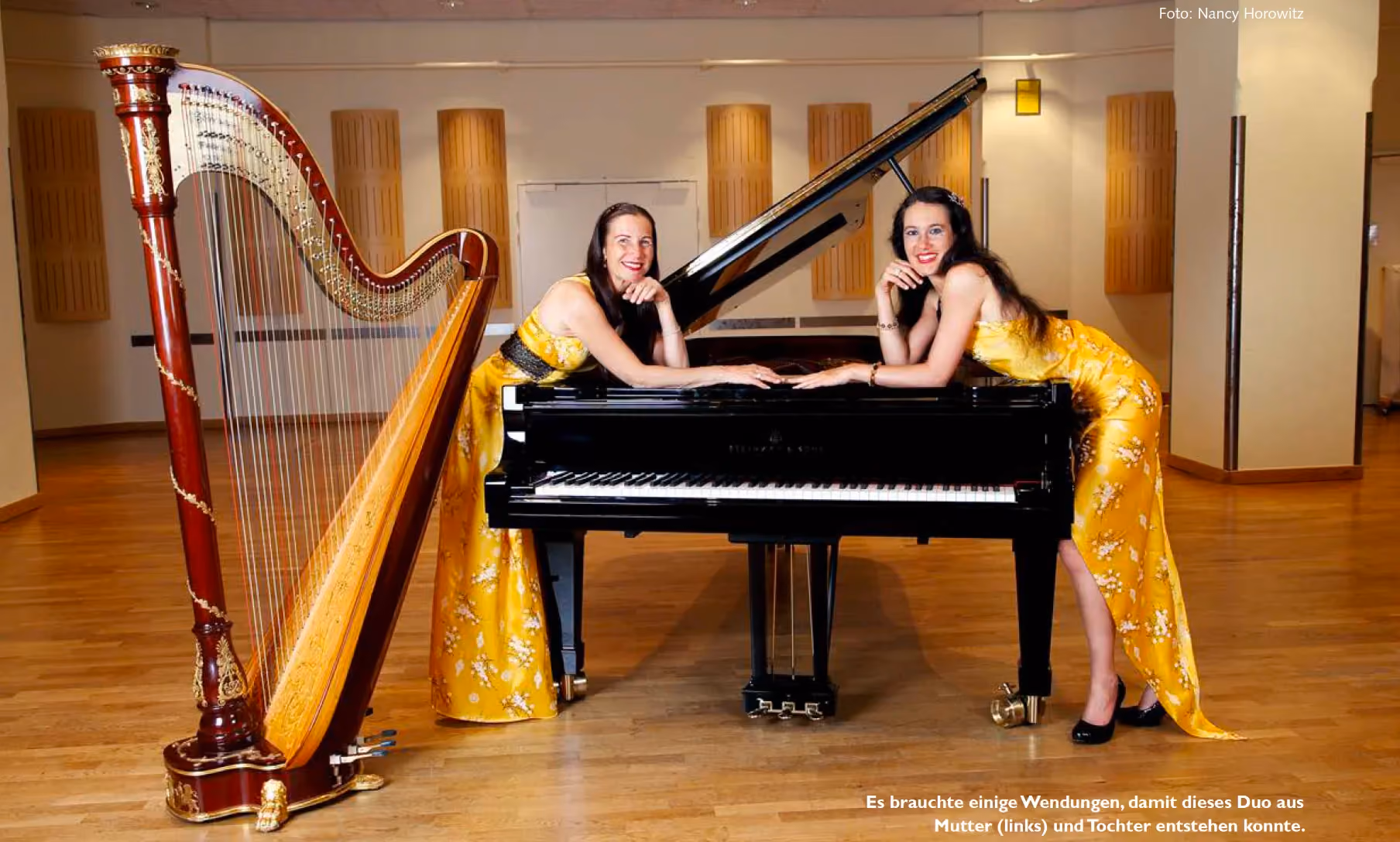Es brauchte einige Wendungen, damit dieses Duo aus Mutter (links) und Tochter entstehen konnte. Foto: Nancy Horowitz