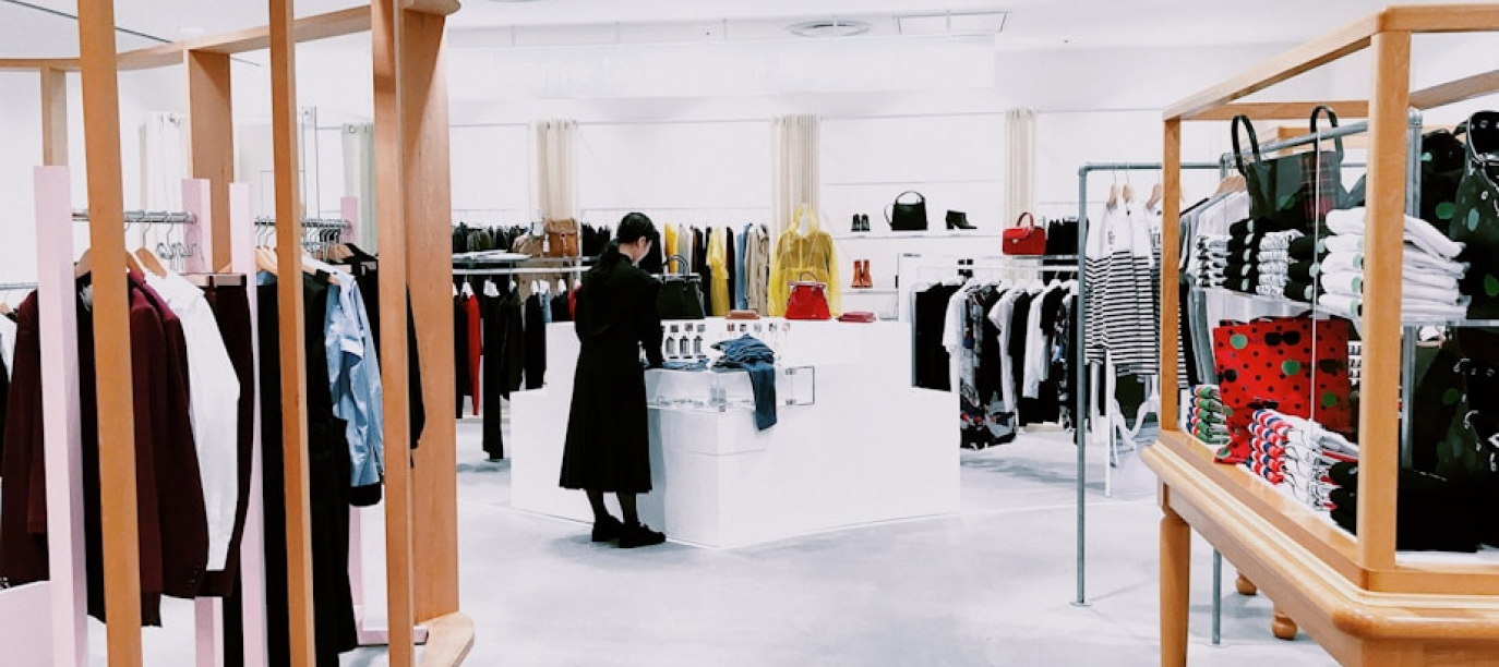 Clothing shop interior