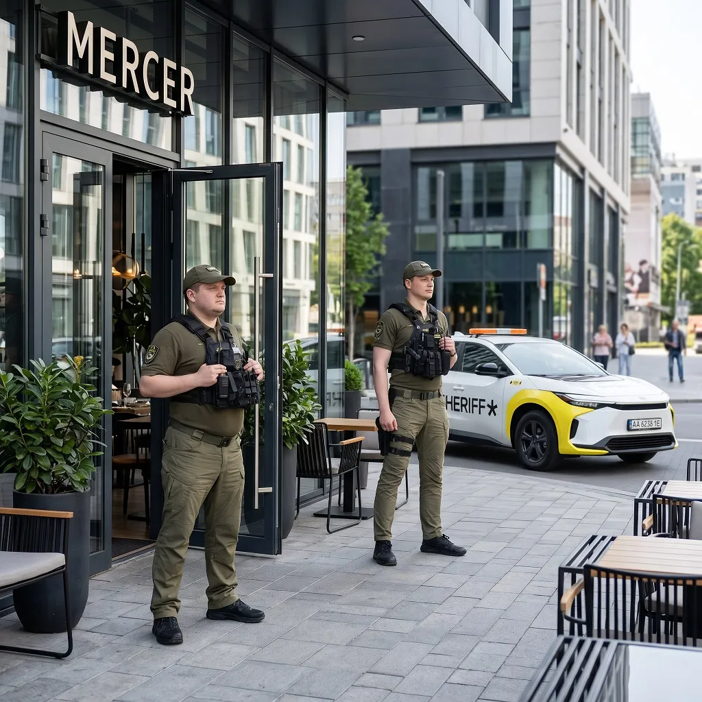 Охорона кафе і ресторанів від SHERIFF