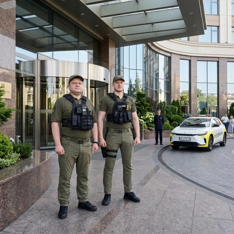 Охорона готелів від SHERIFF