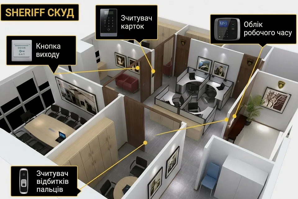 СКУД від SHERIFF