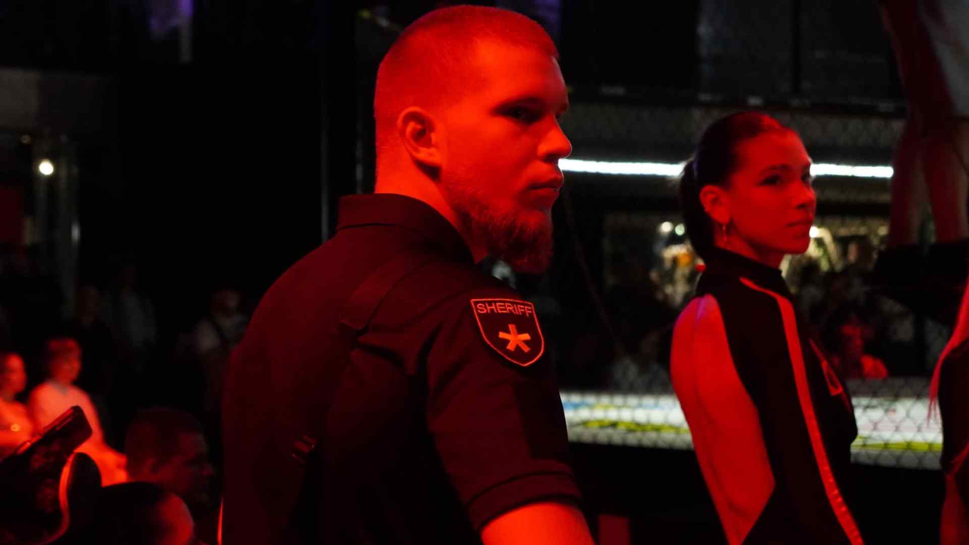 Поєдинок турніру BFL PRO у Rovesnyk Event Hall, фізичну охорону якого забезпечив SHERIFF