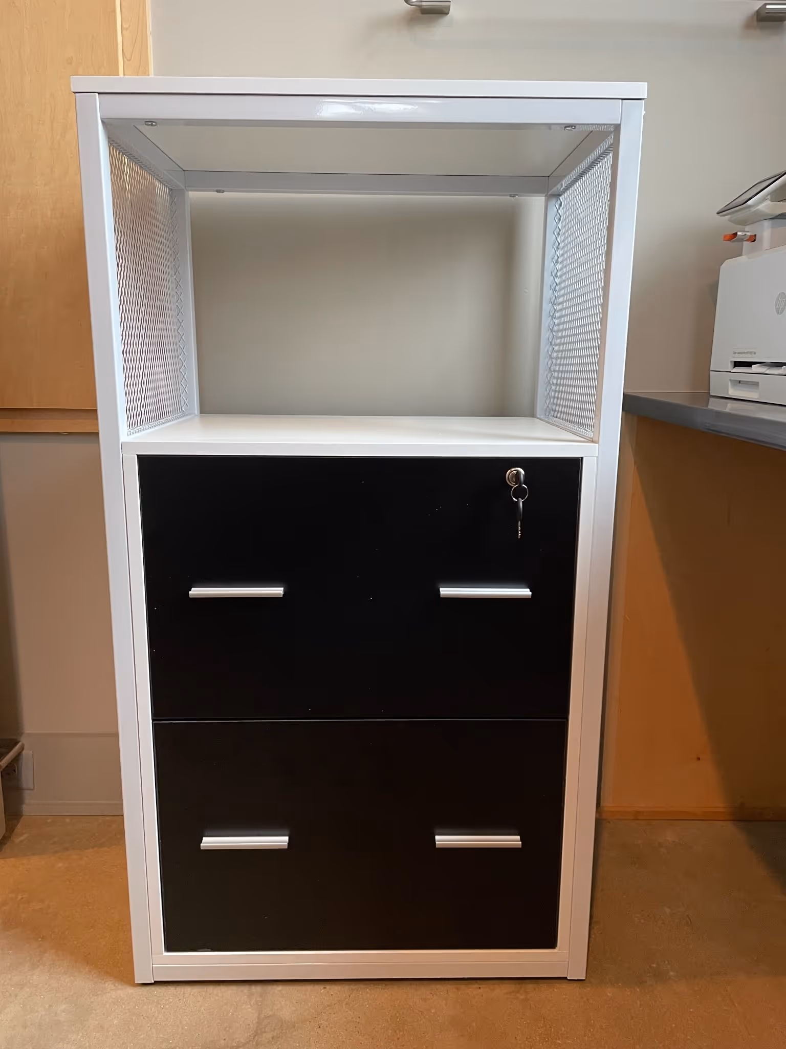 Filing Cabinet Assembly