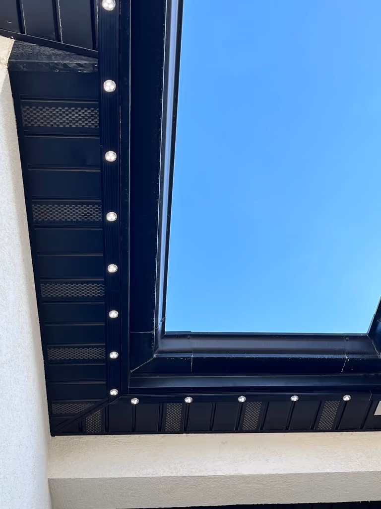 Bosso permanent lighting daytime installation