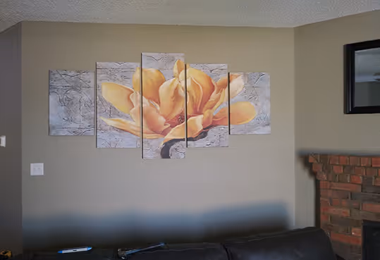 Oversized Canvas Mount