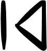 Backward badge