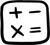 Calculator badge