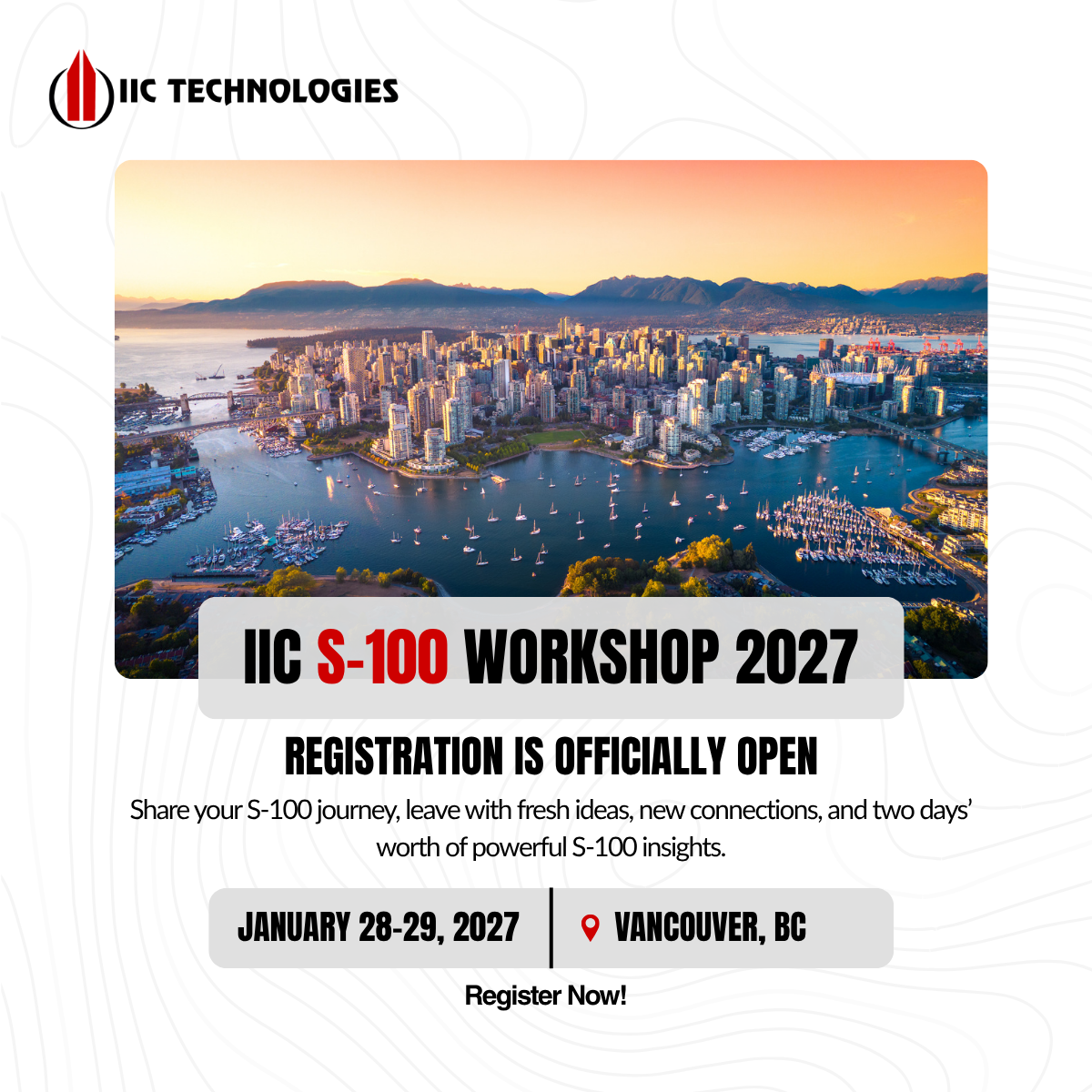 S-100 Workshop Vancouver 2027