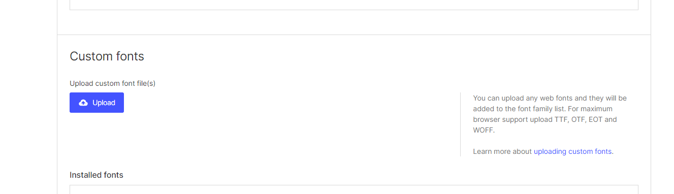 Custom Fonts - AI-Tech X Webflow Template