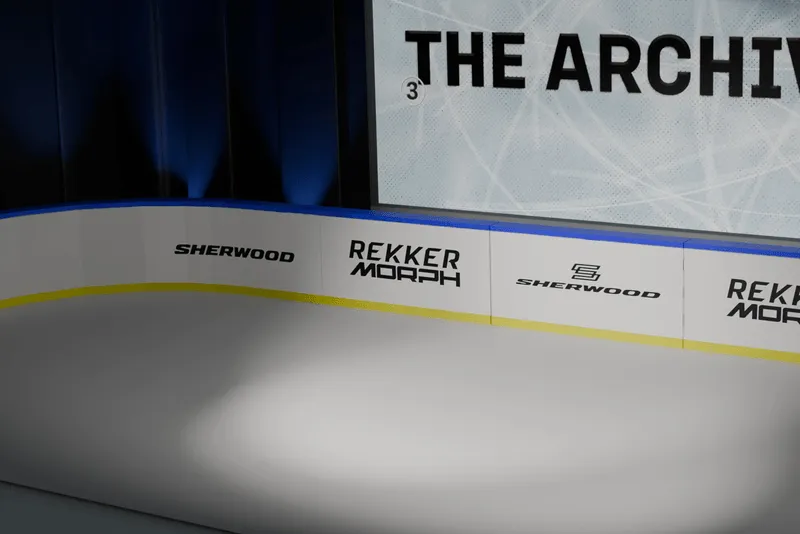 3d rendering of the stage setup