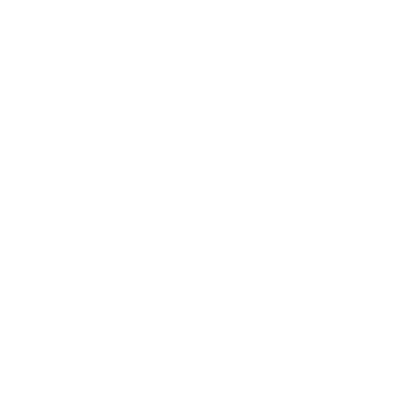 White icon of an open envelope with a sheet of paper displaying an @ symbol inside.
