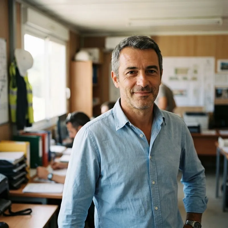 Marc Teixeira, directeur travaux