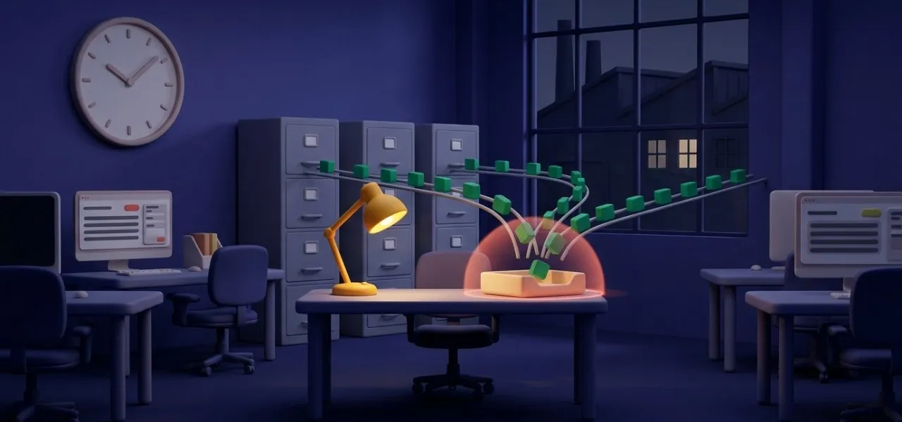 Les extractions comptables et industrielles partent seules la nuit, à l'heure prévue